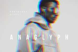 Free 3D Anaglyph Photoshop Effect (PSD)
