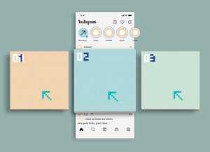 Free 3D Instagram Mockup