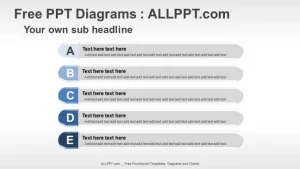 Free 5 Agenda PPT Diagrams