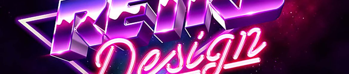 Free 80s Text Effect Mockup (PSD)
