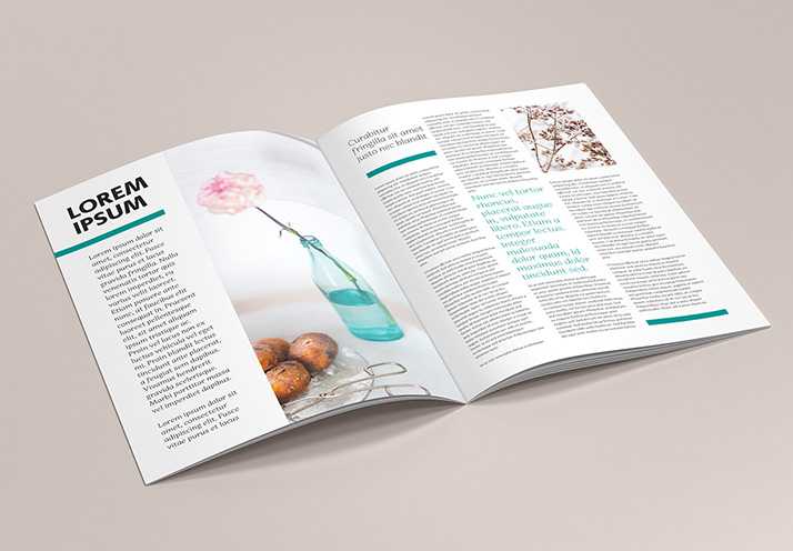 Free A4 brochure / Catalog mockup
