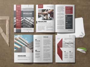 Free A5 Magazine Mockup (PSD)