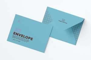Free A7 Envelope Mockup (PSD)