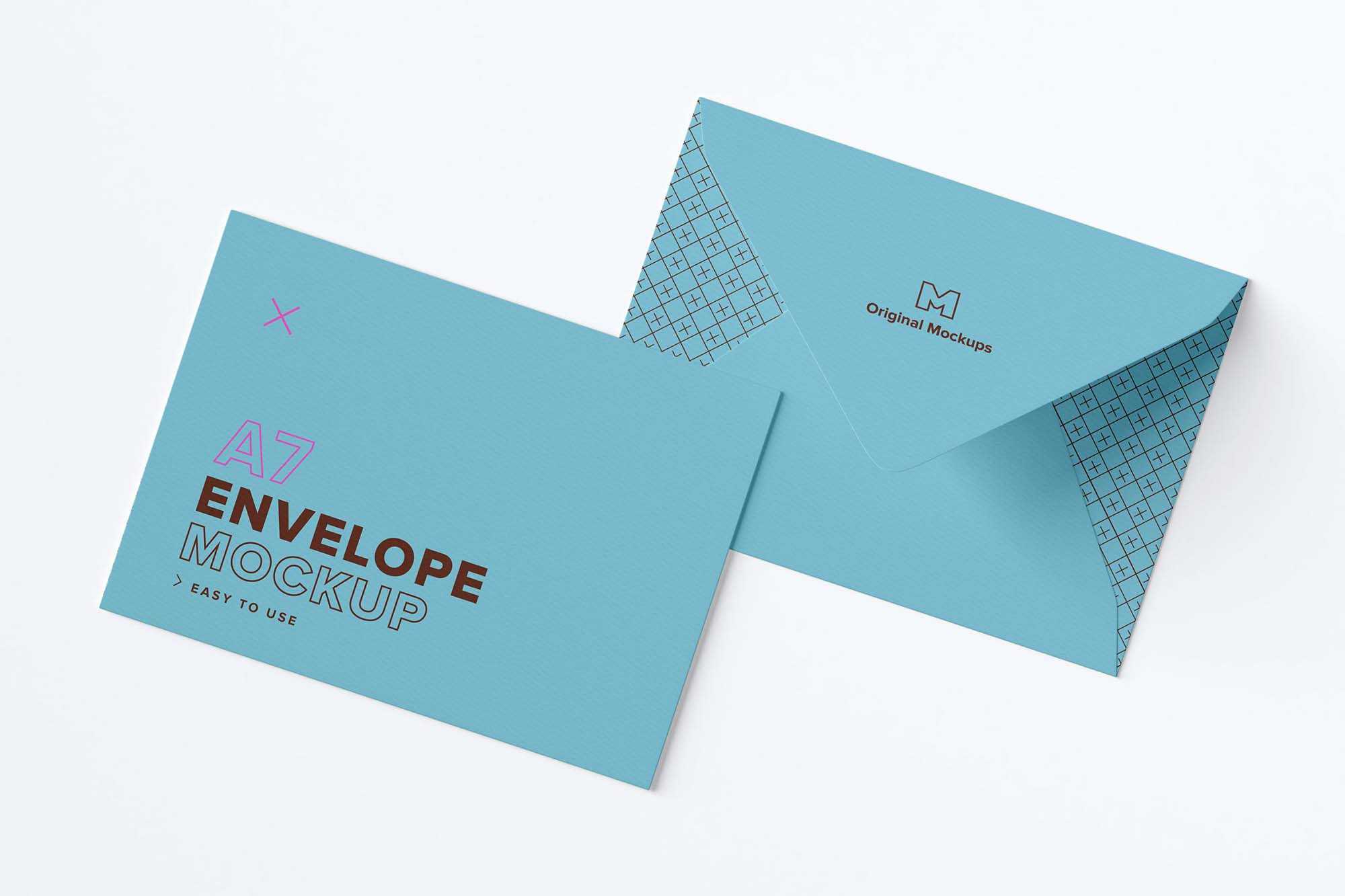 Free A7 Envelope Mockup (PSD)
