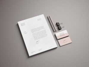 Free Advanced Stationery Mockup