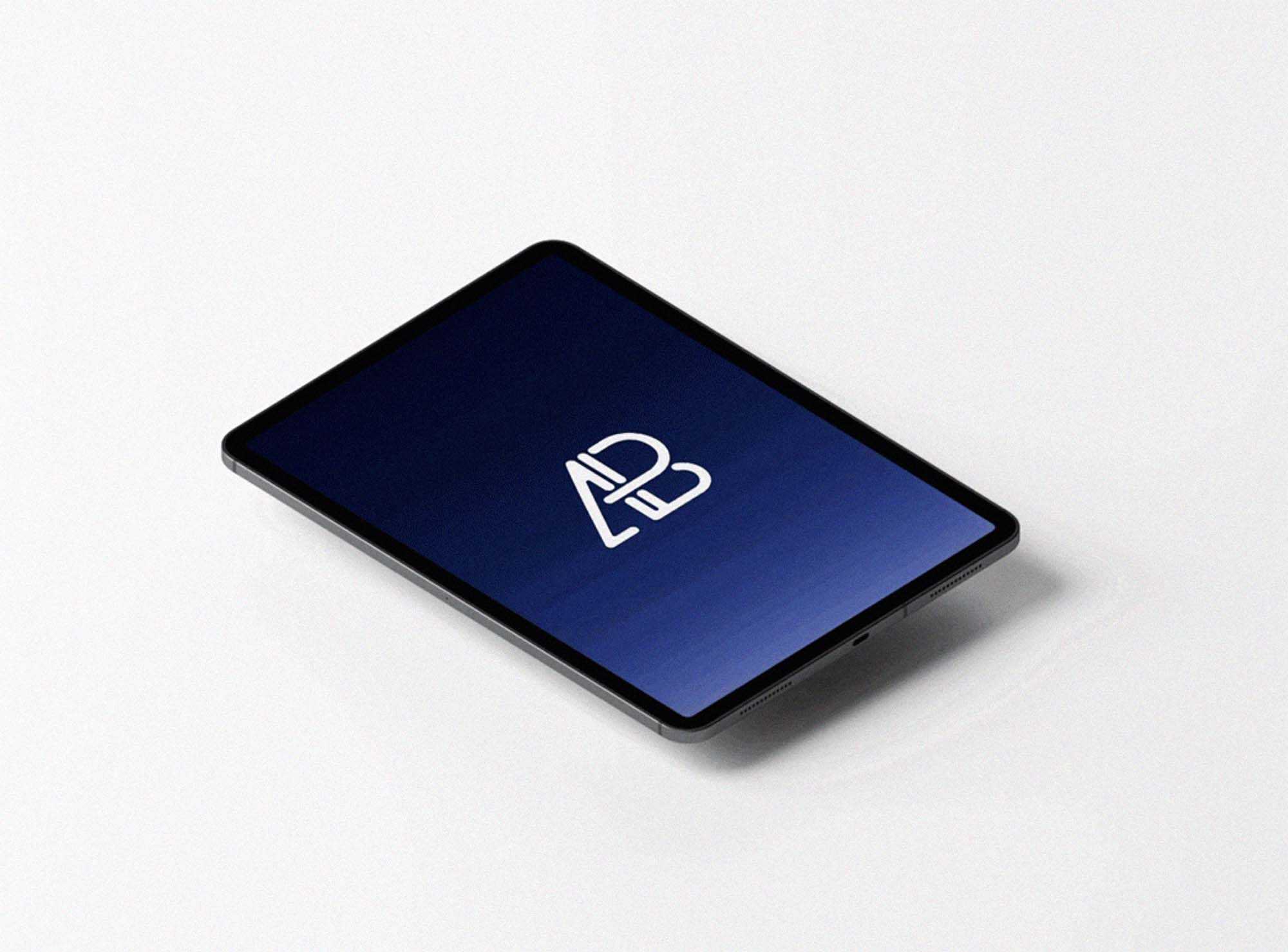 Free Animated iPad Pro Mockup (PSD)