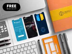 Free App Mockup (PSD)