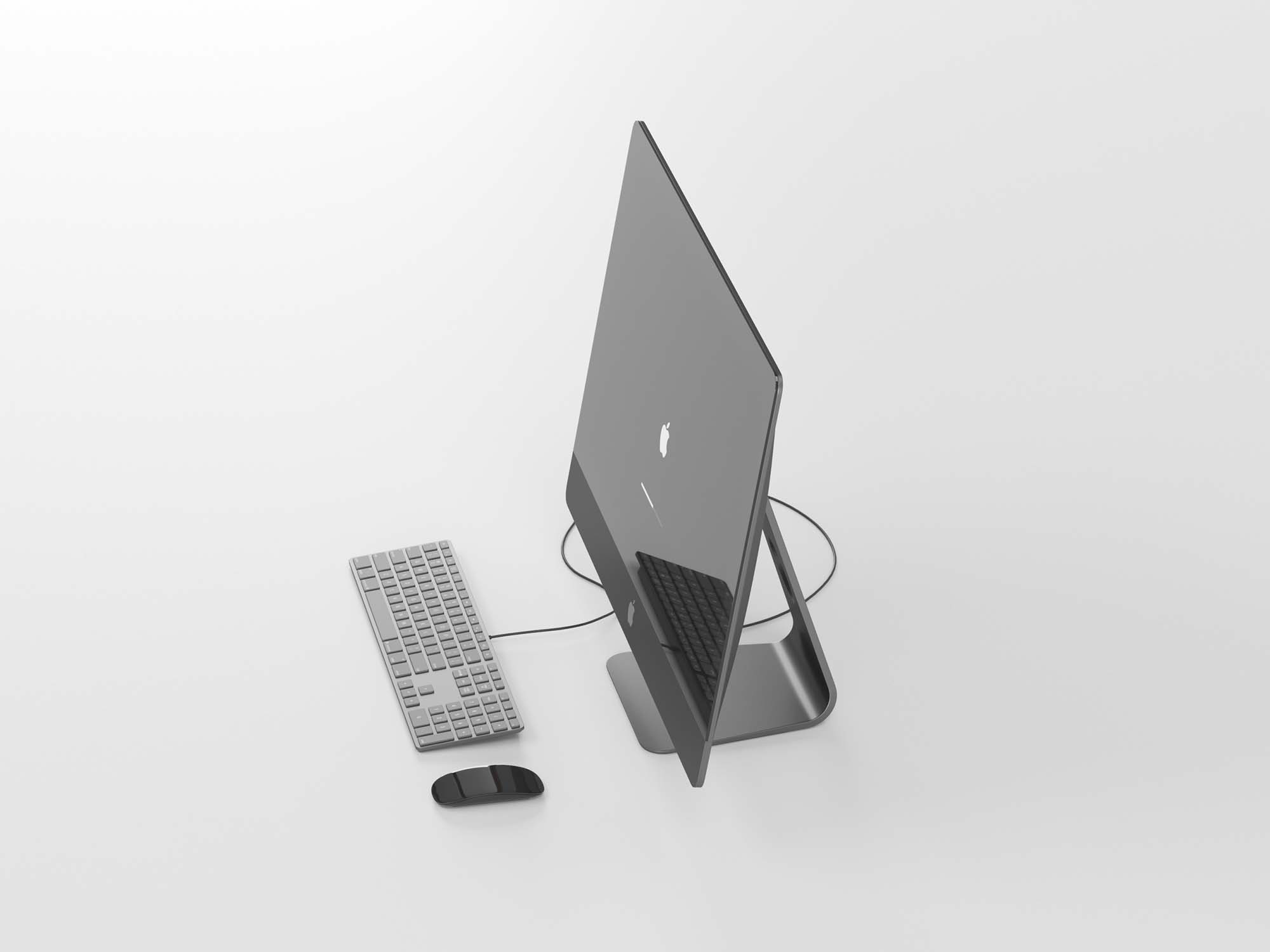 Free Apple iMac Pro 3D Model (MAX)