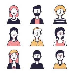 Free Avatar Vector Icons (AI)