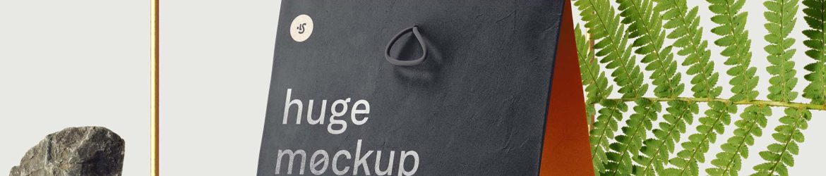 Free Bag Mockup Scene (PSD)