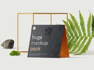 Free Bag Mockup Scene (PSD)