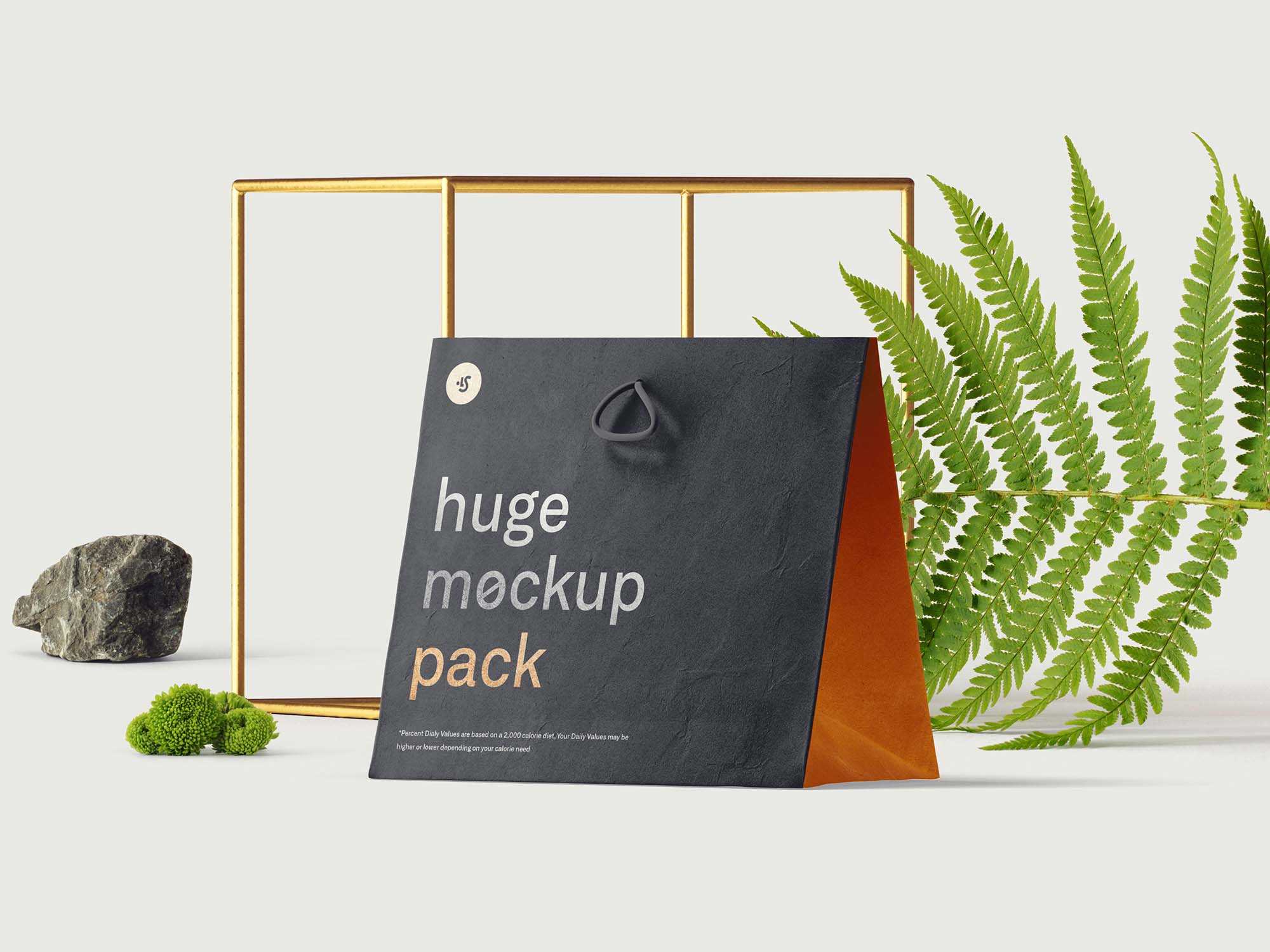 Free Bag Mockup Scene (PSD)