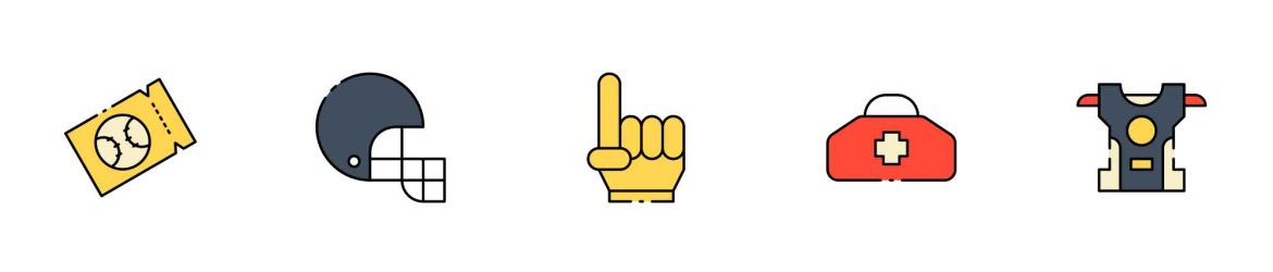 Free Baseball Vector Icons (AI)