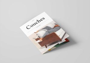 Free Bifold Furniture Catalog Template (Ai)