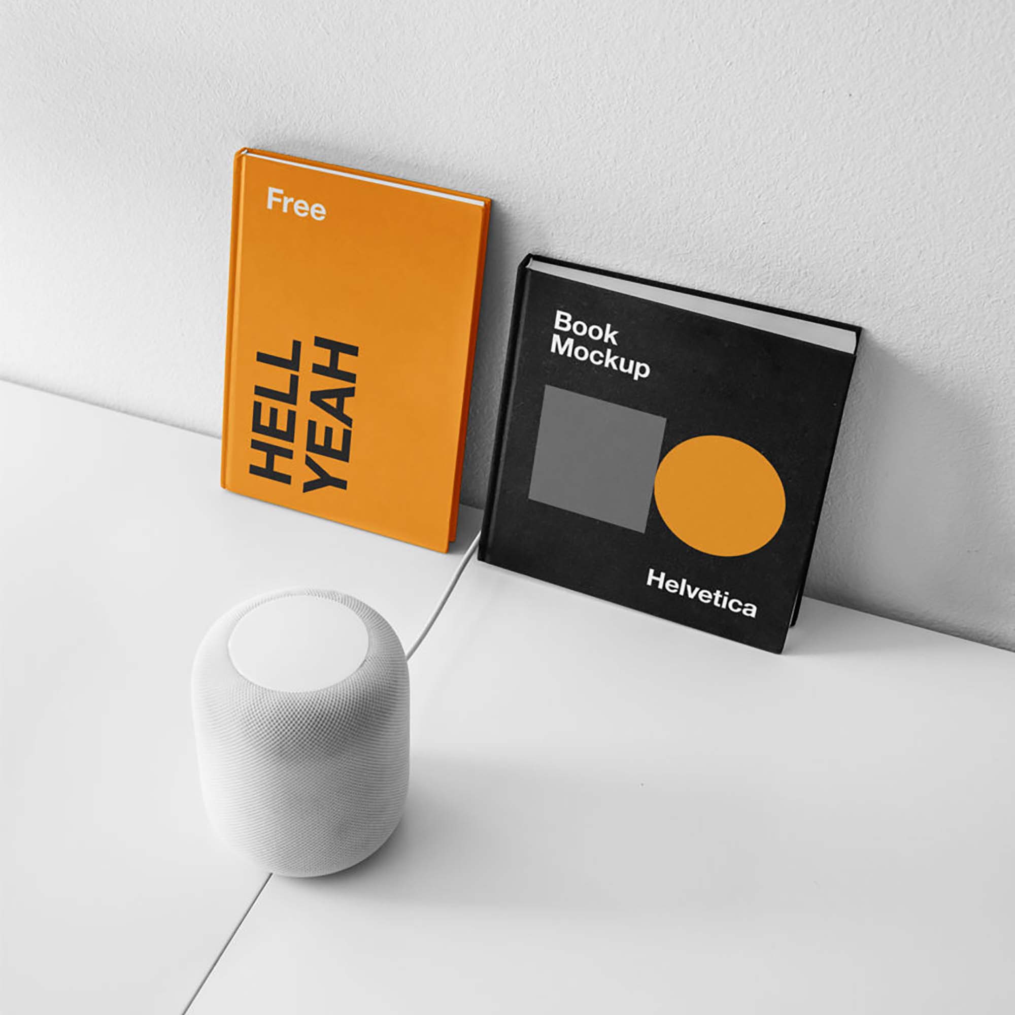 Free Book Covers Mockup (PSD)