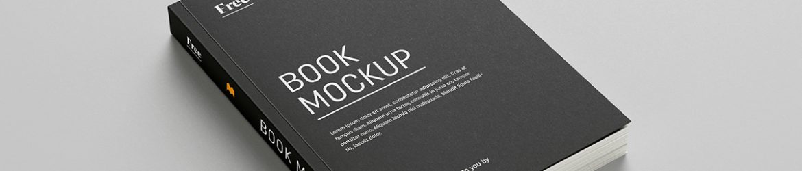 Free book mockup