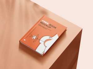 Free book mockup / A5 size