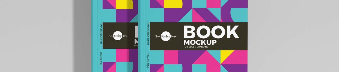 Free Book Mockup for Cover Branding (PSD)