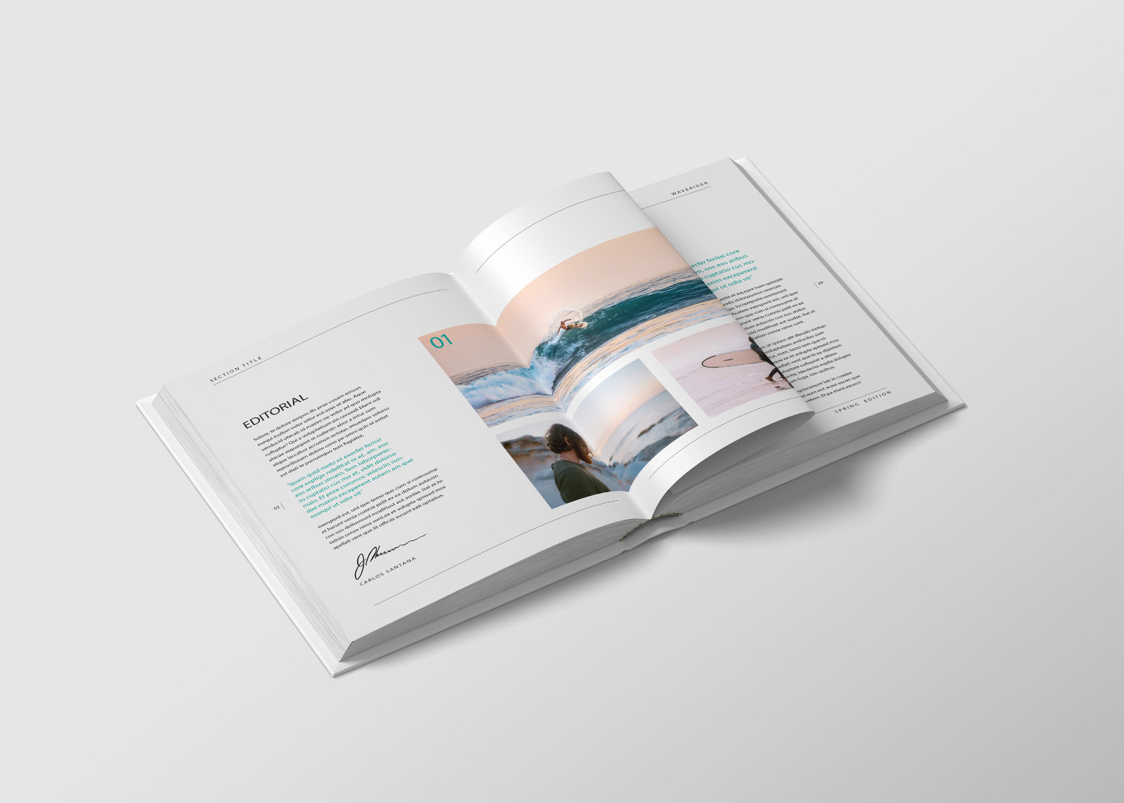 Free Book Mockup (PSD)