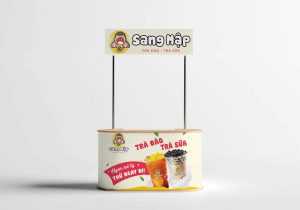 Free Booth Mockup (PSD)