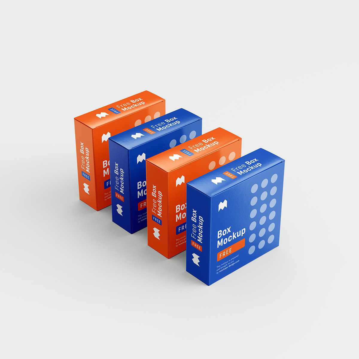 Free box mockup
