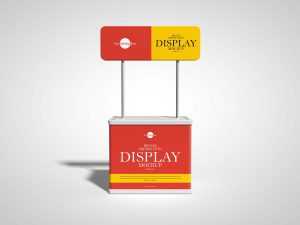 Free Brand Promotion Display Mockup (PSD)