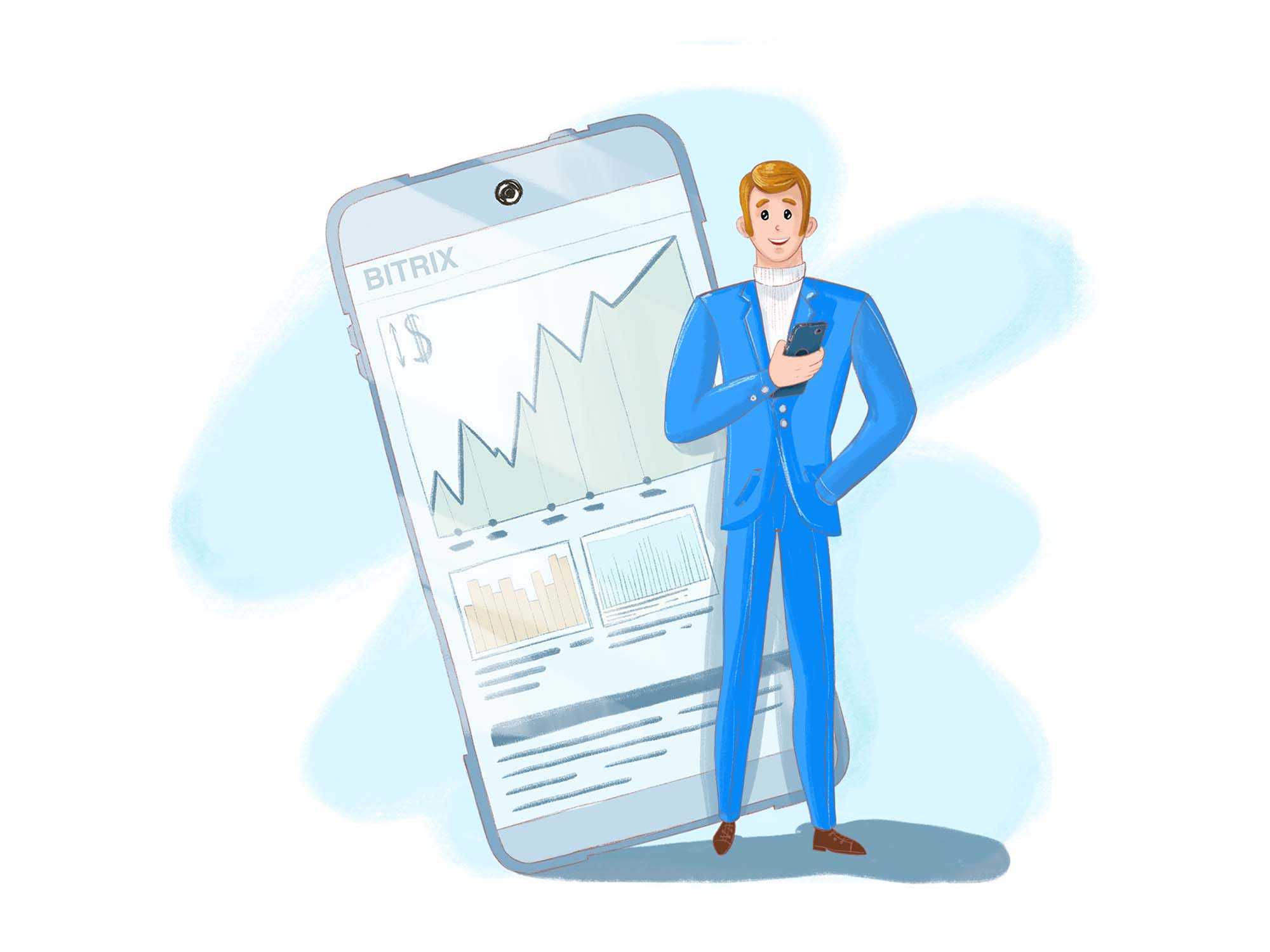 Free Business Analytics Illustration (AI)