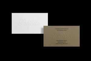 Free Business Card Mockup