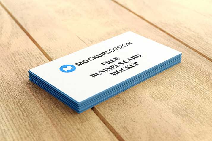 Free business card mockup