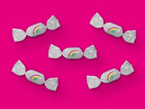 Free Candy Mockup (PSD)