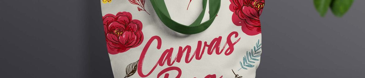 Free Canvas Bag Mockup (PSD)