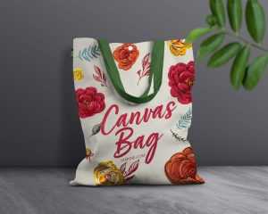 Free Canvas Bag Mockup (PSD)