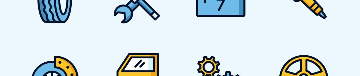Free Car Service Icons – Part 02 (Ai)