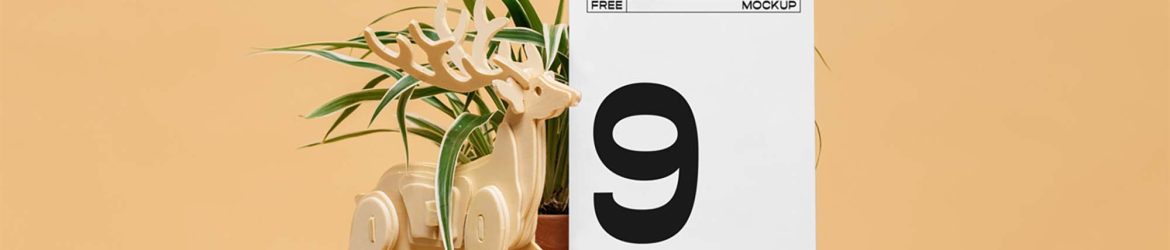 Free Cards on Table Mockup (PSD)