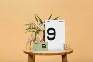 Free Cards on Table Mockup (PSD)