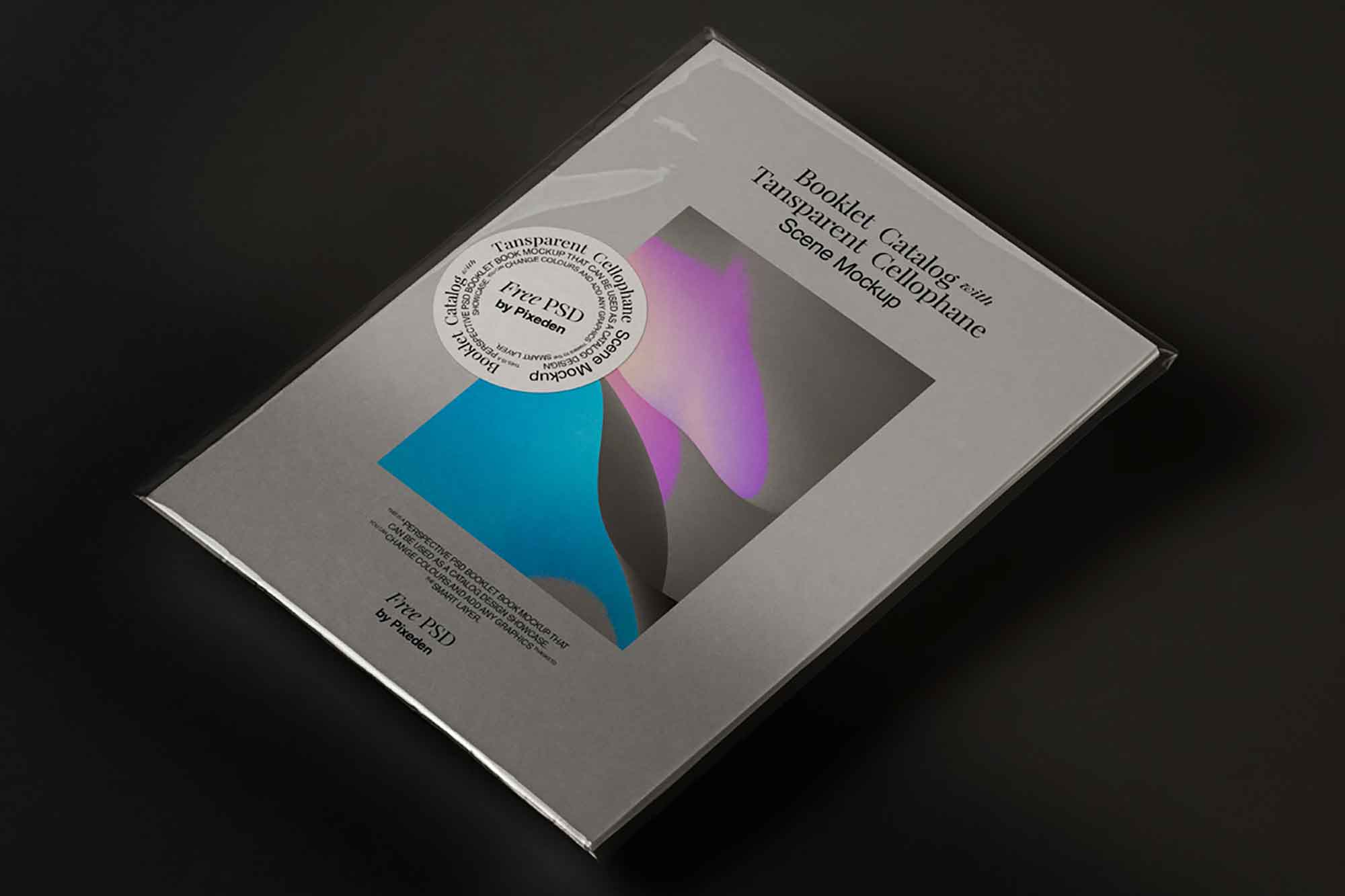 Free Catalog Booklet Mockup (PSD)