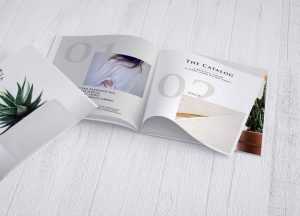 Free Catalog/Brochure Mockup (PSD)