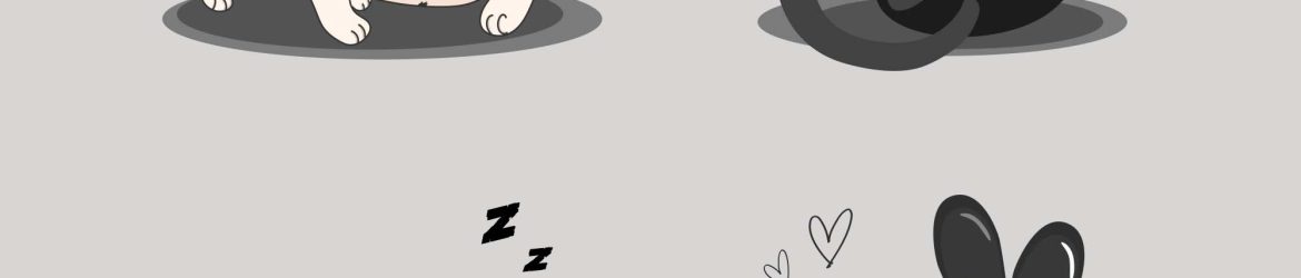 Free Cats and Dogs Vector Illustrations (Ai)