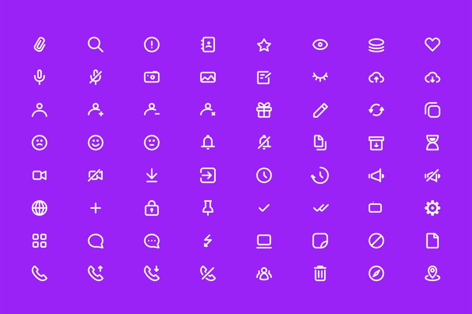Free Chat and Messenger Icons (SVG, PNG)