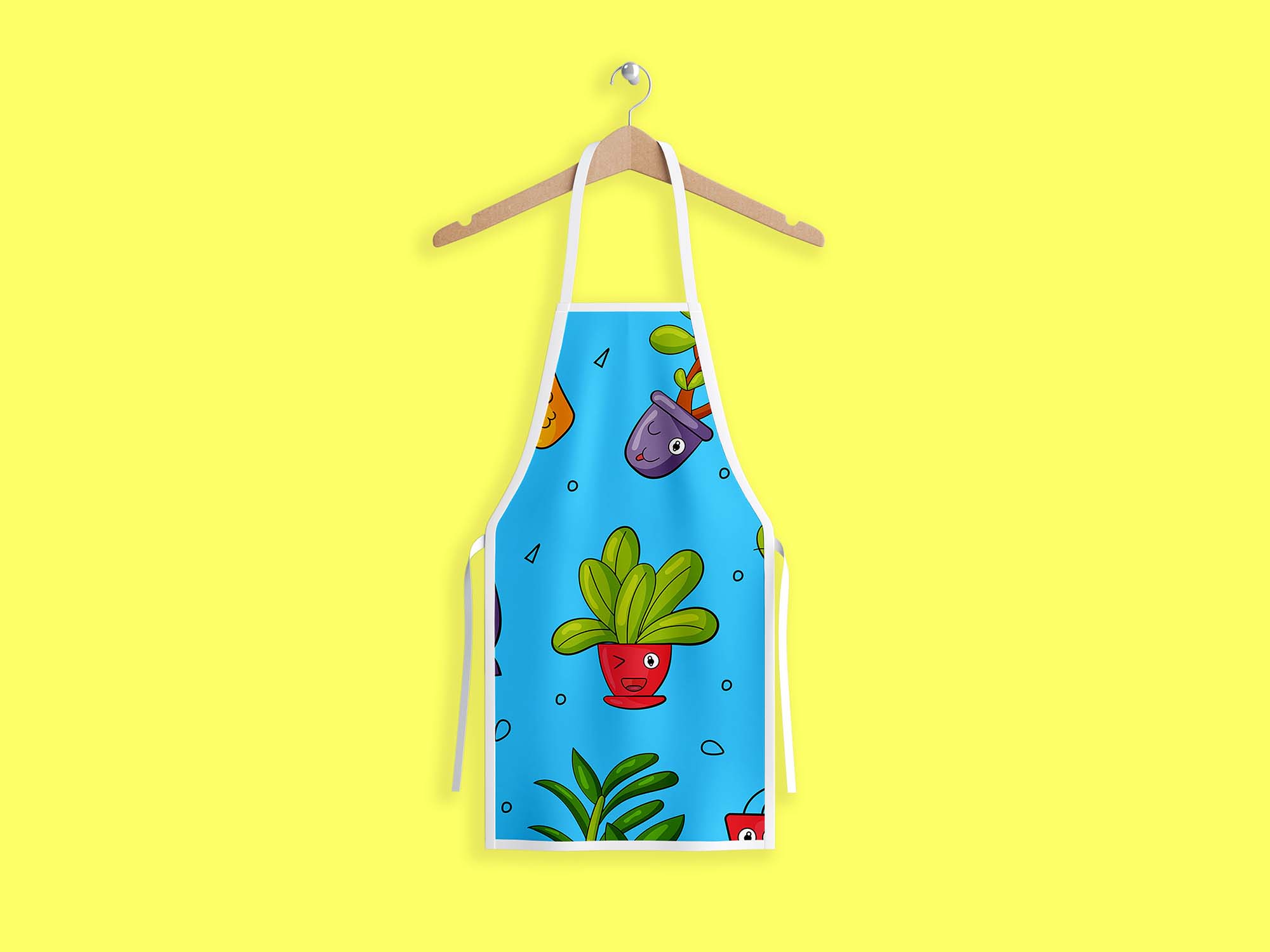 Free Chef Apron Mockup (PSD)