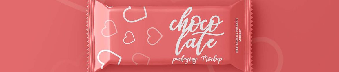 Free Chocolate Bar Packaging Mockup (PSD)