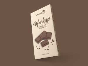 Free Chocolate Package Mockup (PSD)
