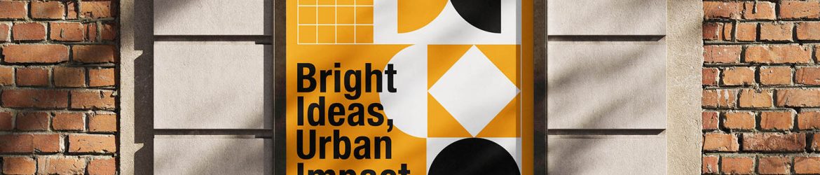 Free citylight poster mockup - Instant Download