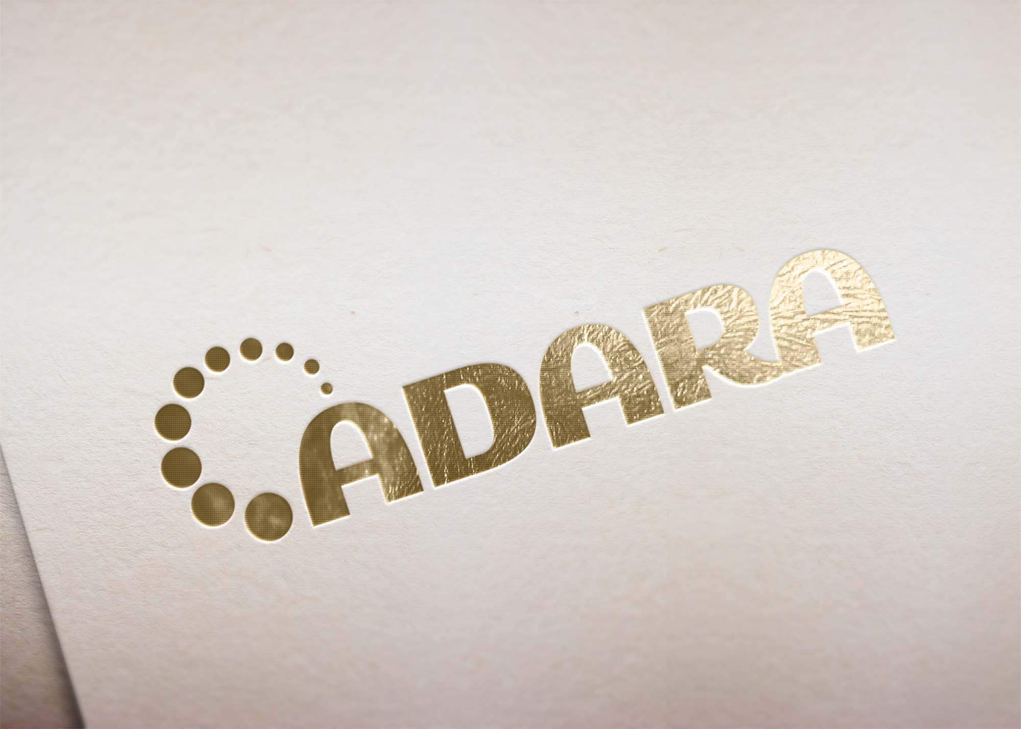 Free Classy Gold Foil Logo Mockup (PSD)