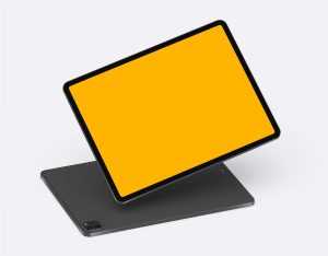 Free Clay iPad Pro Mockup (PSD)