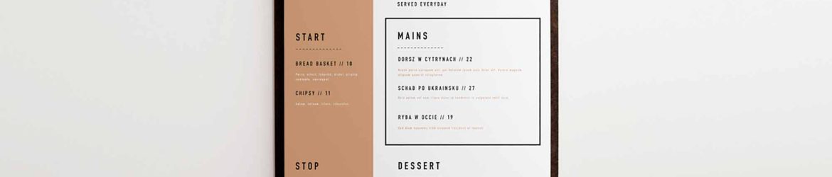 Free Clipboard Menu Mockup (PSD)