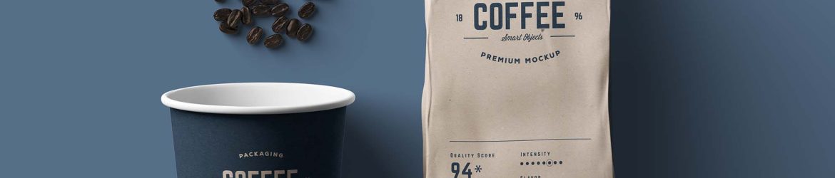 Free Coffee Package Mockup