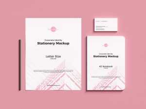 Free Corporate Identity Stationery Mockup (PSD)