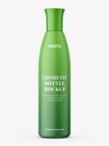 Free cosmetic bottle mockup