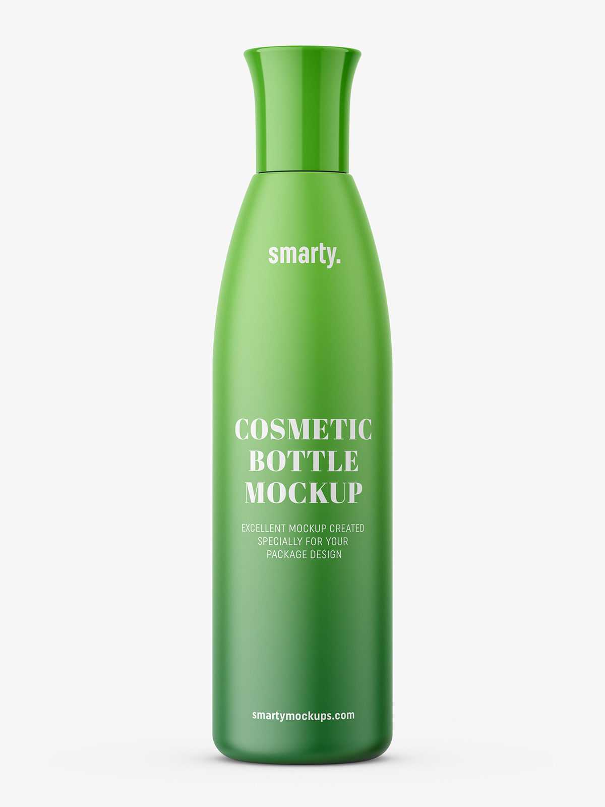 Free cosmetic bottle mockup